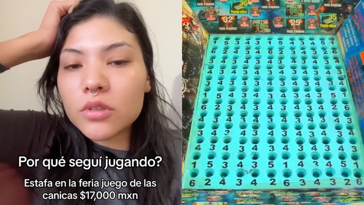 Pao perdió 17 mil pesos en un juego de canicas